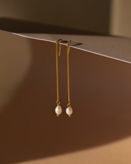 Pearl Threader Earrings