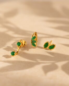 Jade Earrings Set