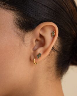 Agate Cartilage Earrings Set