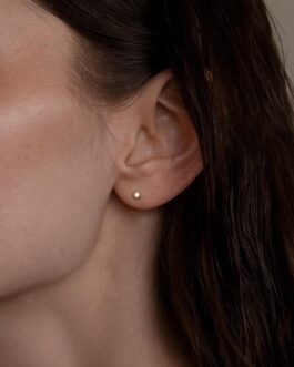 Small Diamond Bezel Flatback Studs