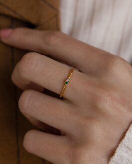 Mini Toi et Moi Birthstone Ring