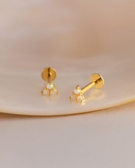 Opal Cluster Flatback Studs