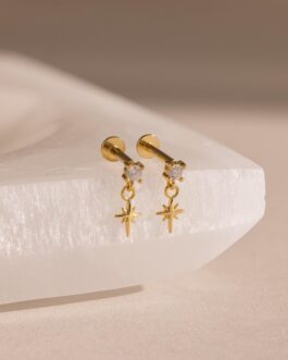 Diamond Star Flatback Studs