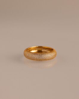 Bold Pave Stacking Ring