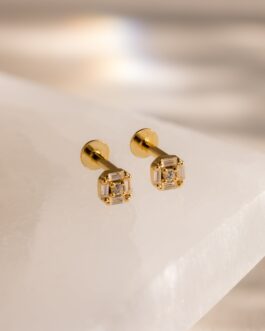 Art Deco Flatback Studs